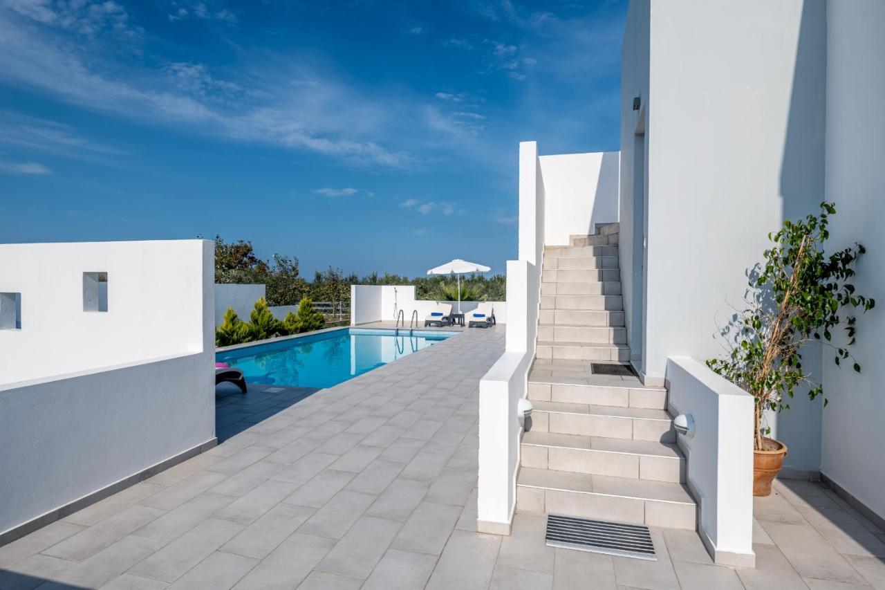 Asteria Pearl Villa 2 With Rooftop Jacuzzi Tigaki Dış mekan fotoğraf
