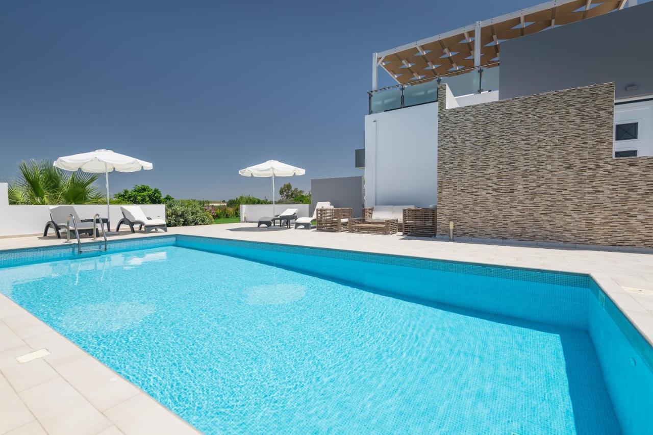 Asteria Pearl Villa 2 With Rooftop Jacuzzi Tigaki Dış mekan fotoğraf